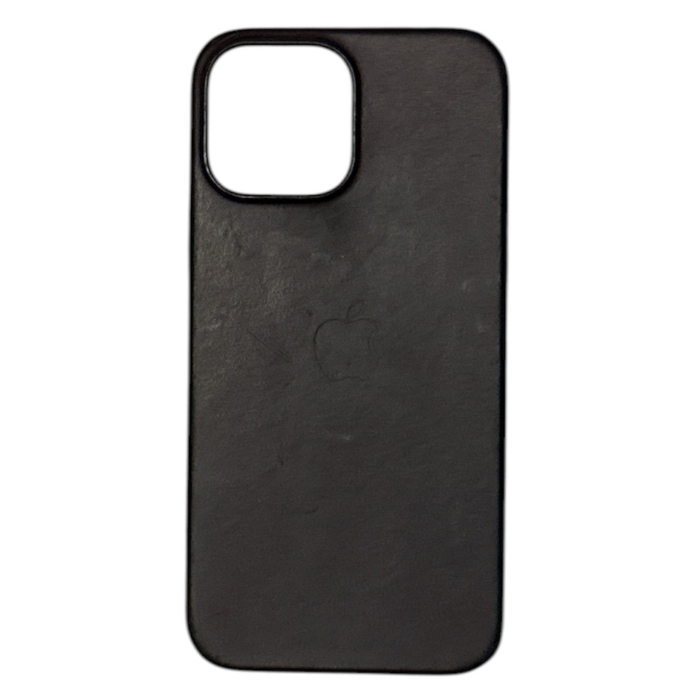 iPhone 15 Pro Max Case - Burgundy/Purple Leather iPhone Case
